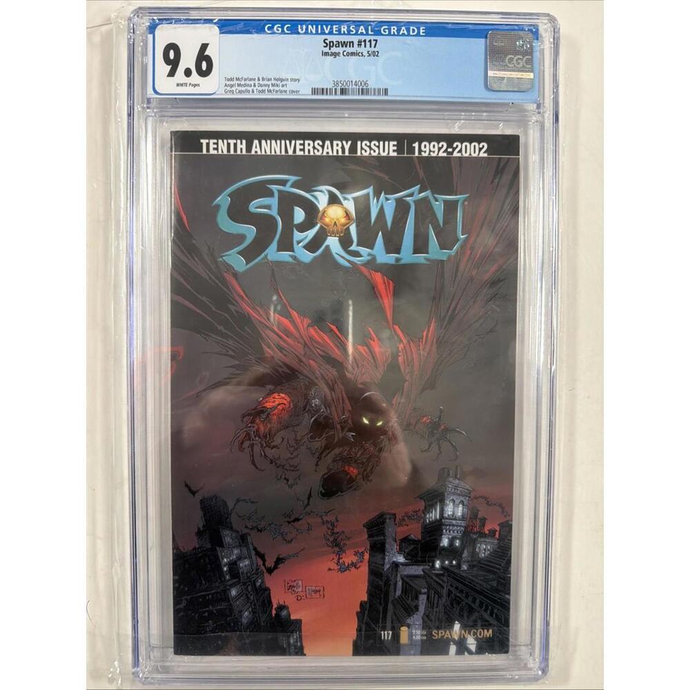 Spawn #117 (Image Comics May 2002) CGC Grade 9.6